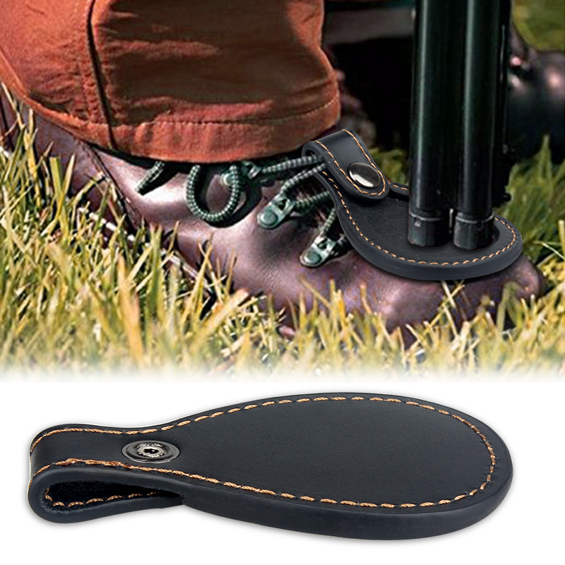 Shooting Toe Protection Pad, Outdoor Hunting Leather Gun Butt Pad, Wear-Resistant Leather Gun Barrel Rest Pad, Minimum Order of 1 Piece