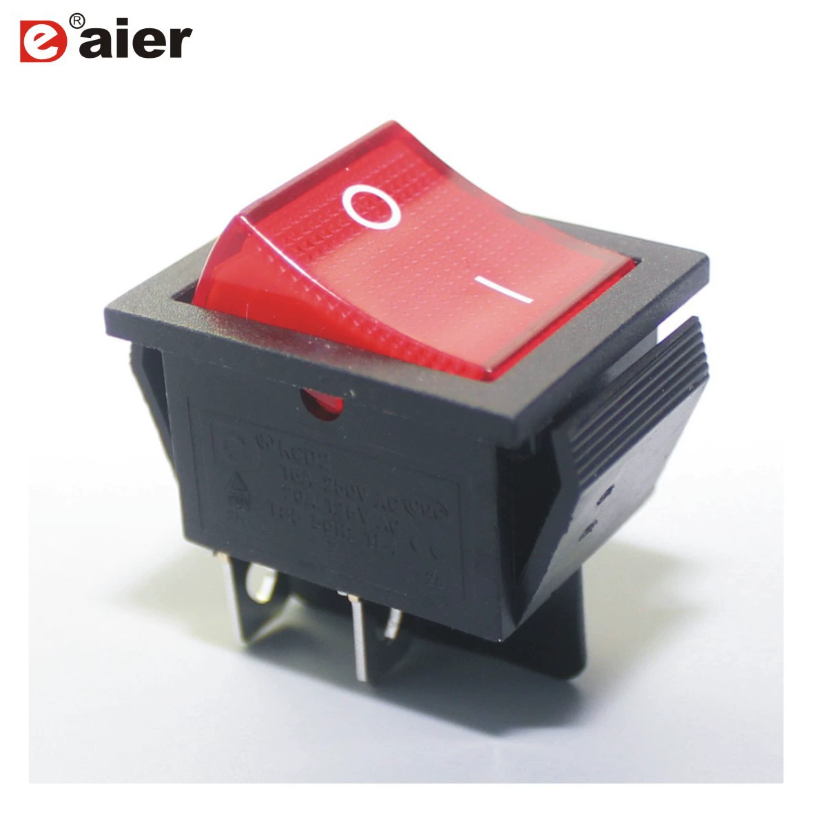 KCD2-201N кулисный выключатель питания с выключателем света