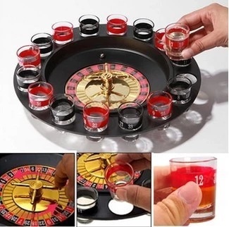 16-hole Russian roulette wine glass KTV roulette game wine glass bar party roulette game drop shipping one piece