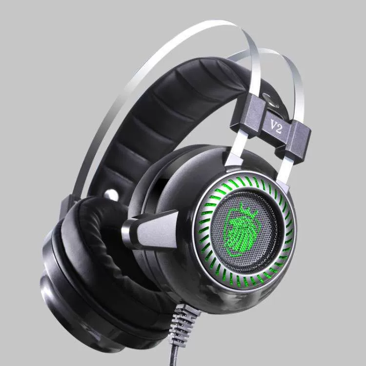 Звуковой микшер V2 USB7.1 канал ест курицу интернет кафе светящаяся игра голос лол гарнитура