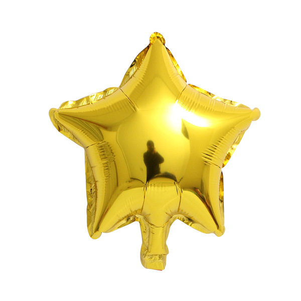 Small solid color balloon heart shaped