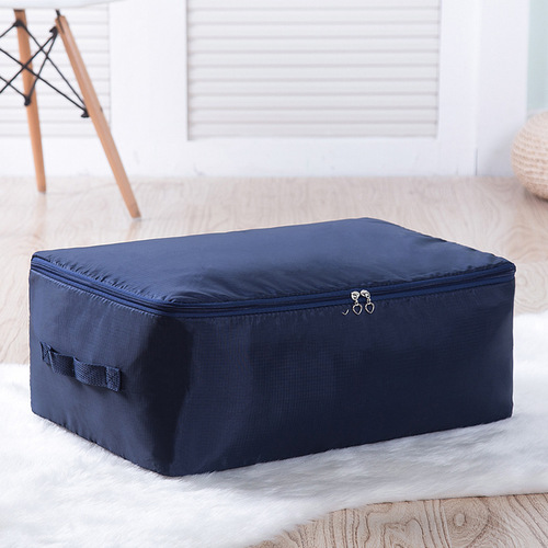 Oxford cloth quilt storage bag clothes moisture-proof and dust-proof bedroom extra large storage bag cotton wool dust-proof bag wholesale