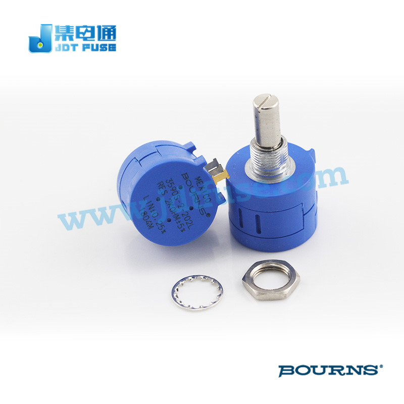 精密电位器Bourns伯恩斯可调电位器3590S-2-202L多圈旋钮