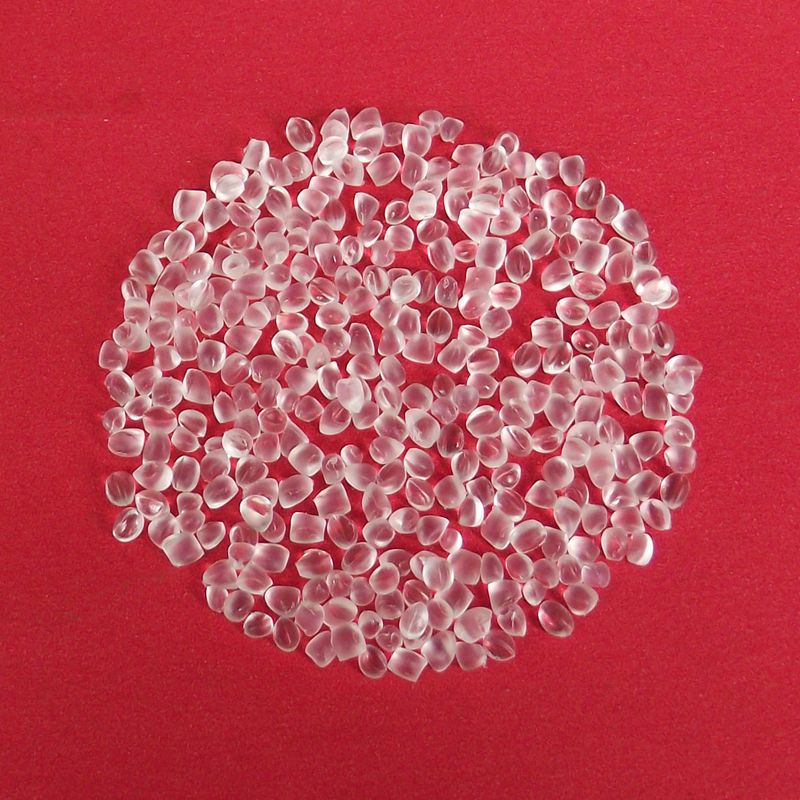 高弹TPE透明无味高拉力TPE欧盟环保减震胶垫专用50度TPE原料颗粒