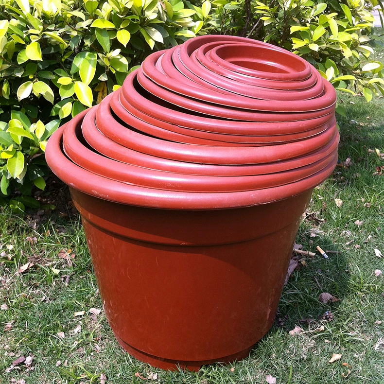 Партия пластикового цветочного горшка типа AB с обратной стороны горшка садовое выращивание горшок питомник зеленые посадки горшок для рассады