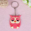 Cartoon keychain, cute car keys PVC, wholesale, Japanese and Korean, Birthday gift