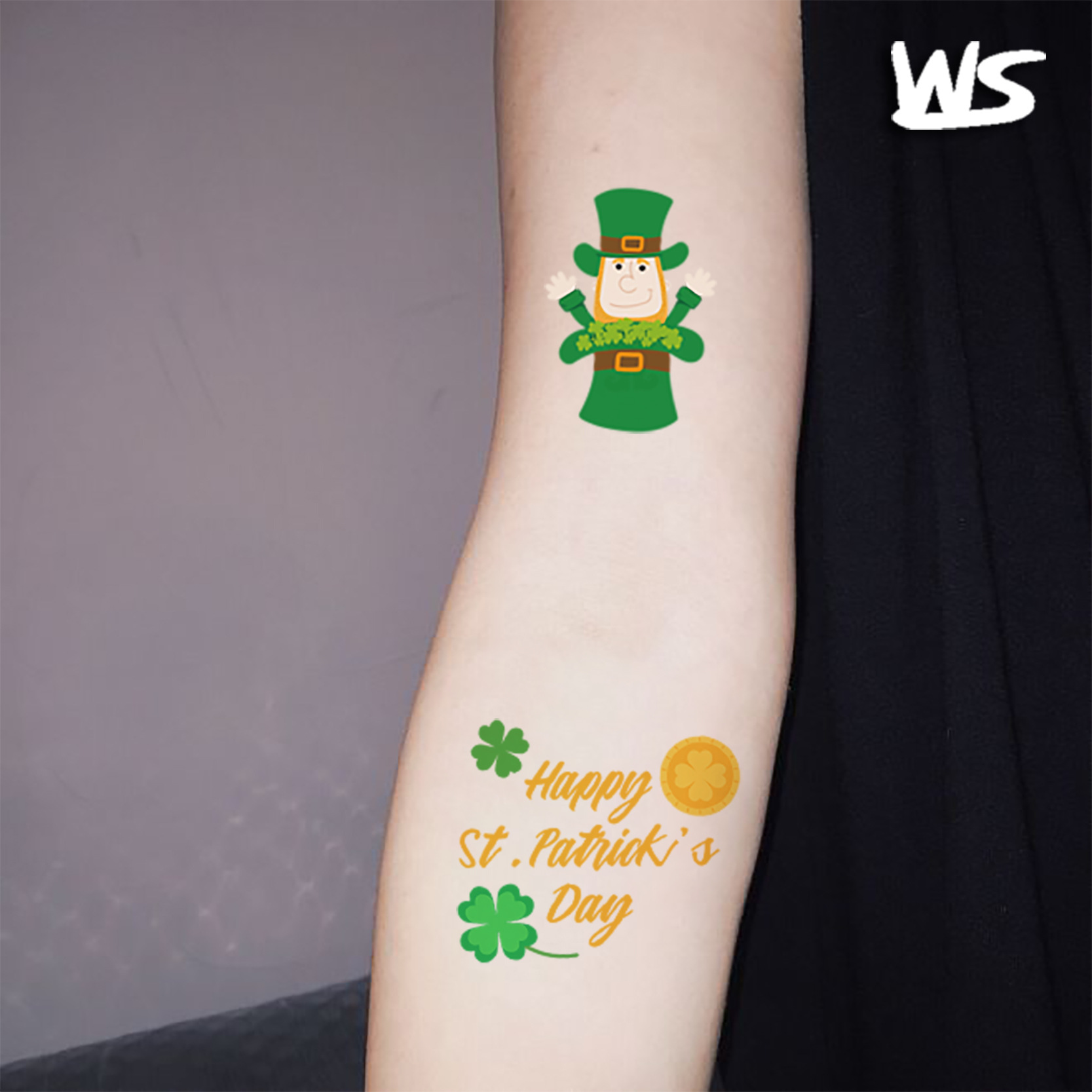 Tatuajes Temporales Infantiles para Rostro Impermeable de Papel de Transferencia de Agua