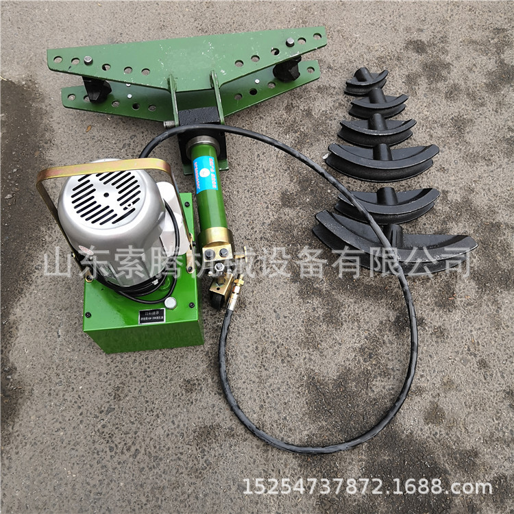 镀锌钢管顶弯机 弯管机厂家 电动油压顶弯机2寸3寸4寸