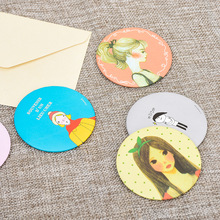 淘宝赠品卡通马口铁镜子小镜子创意小礼品化妆镜印logo定作批发