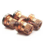 量大价优铜螺母  压花铜螺母 防进胶铜螺母  IUTB铜螺母规格型号