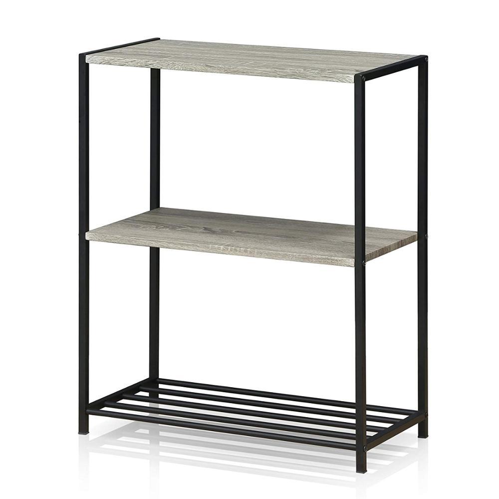 Modern wooden bookshelf, stand 2