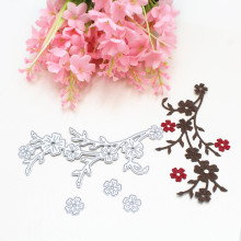 DIY刀模scrapbook蚀刻刀模 梅花压花碳钢模 益智玩具