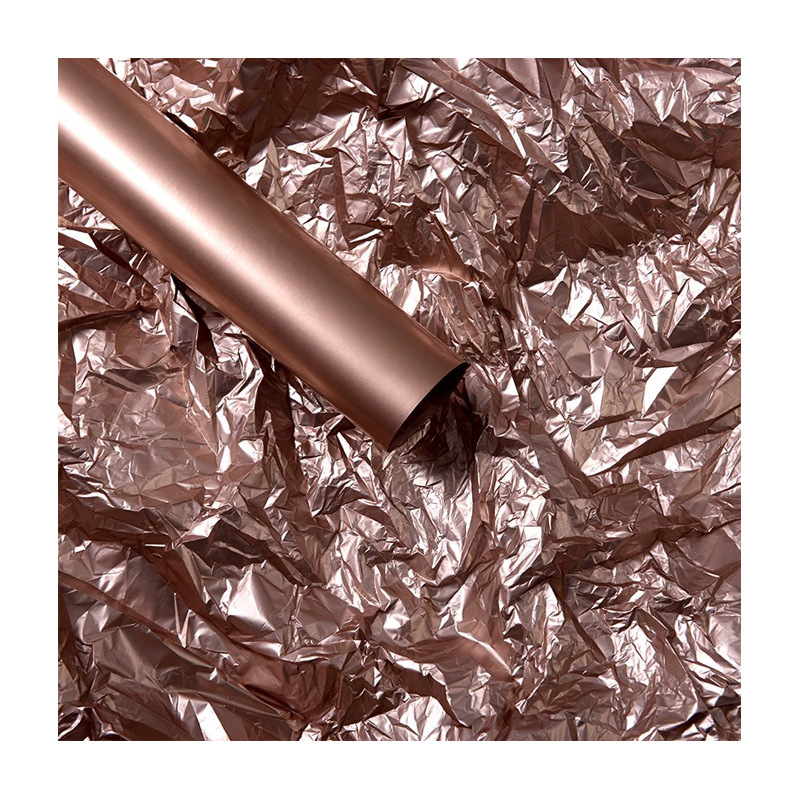 Papel de embalaje de regalo de flores Papel de envoltura de papel de preservación de papel de revestimiento de ramo coreano Película de luz suave Lisa impermeable