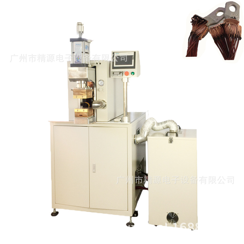 电机引线焊接机电机定子铜端子漆包线铜管鼻子焊接