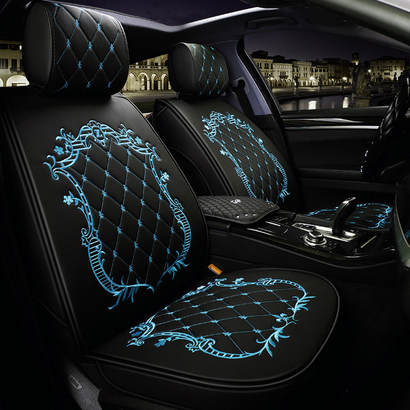 Seat cushion, seat cover, Huángguān Seat Cushion Four - blue