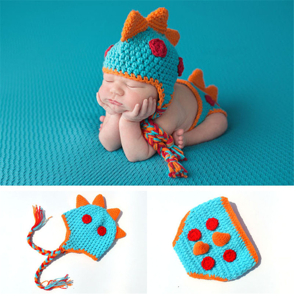 Knitted dinosaur handmade