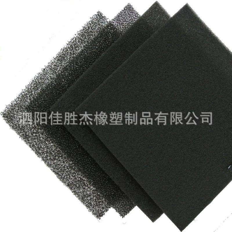 活性炭过滤棉鱼缸过滤棉生化棉水族黑色生化棉培菌滤材鱼池过滤器