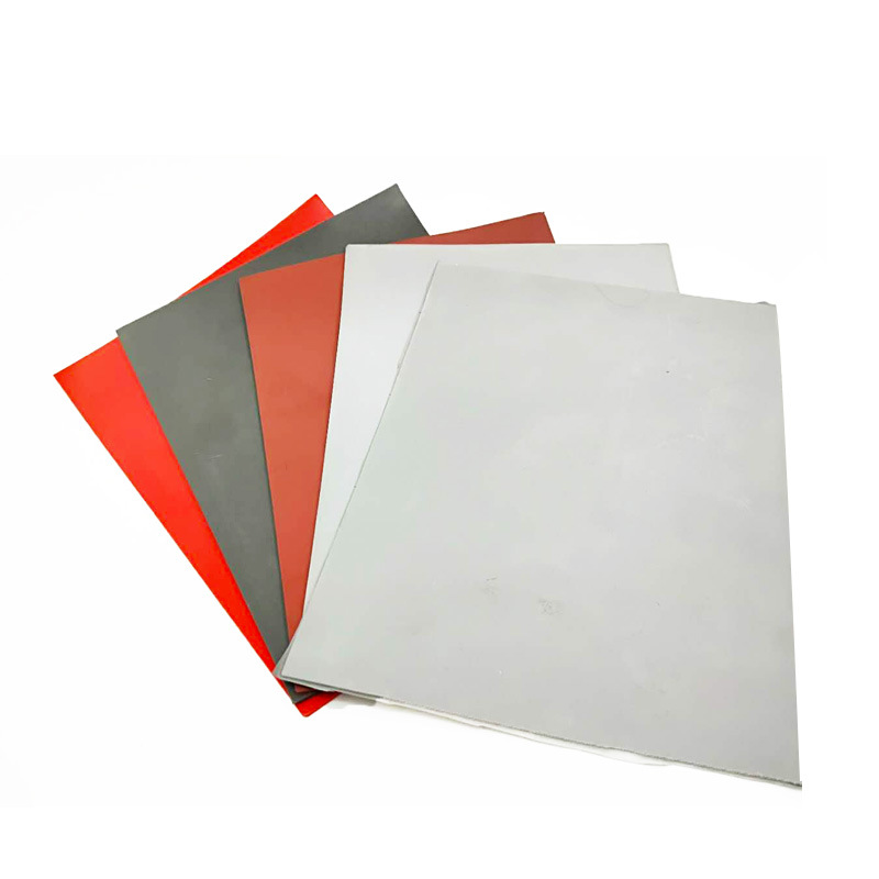 Jiesheng volver sello de tinta de goma Zhuoda cuero letras al por mayor de cuero tablero de cuero de goma gris de 2,3 Mm 3M adhesivo láser pad