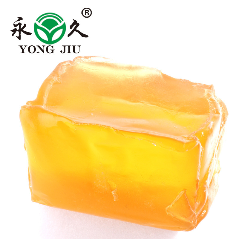厂家供应黄色半透明热熔胶块快递袋封口粘合用永久热熔胶块