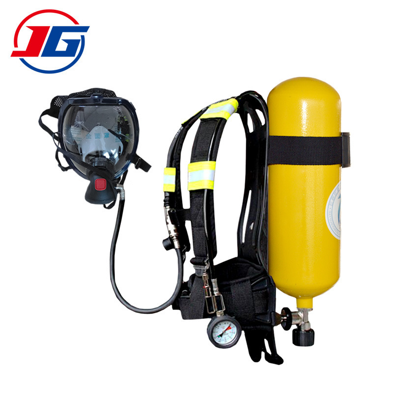 Fire air breathing apparatus RHZK 6L breathing apparatus, rescue breathing apparatus cylinder positive pressure air breathing apparatus