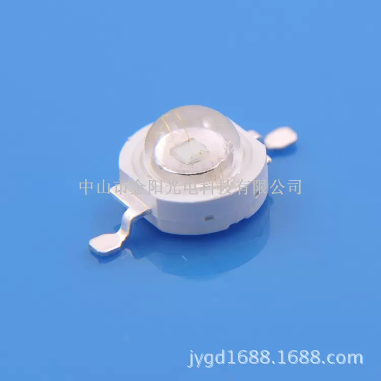 仿流明灯珠 1W灯珠 大功率系列 LED荧光粉 全金线 38mil 正品直销
