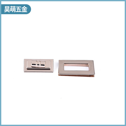 Manufacturer wholesale zinc alloy bags, women's bag hardware accessories, bamboo knots, twist locks