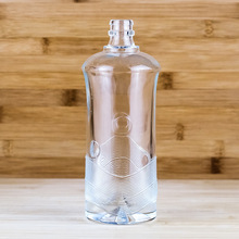 �ߵ�����logo 500ml�ײ����ǻ���Բƿ��Բ�ε�׺һ��װ�����׾�ƿ