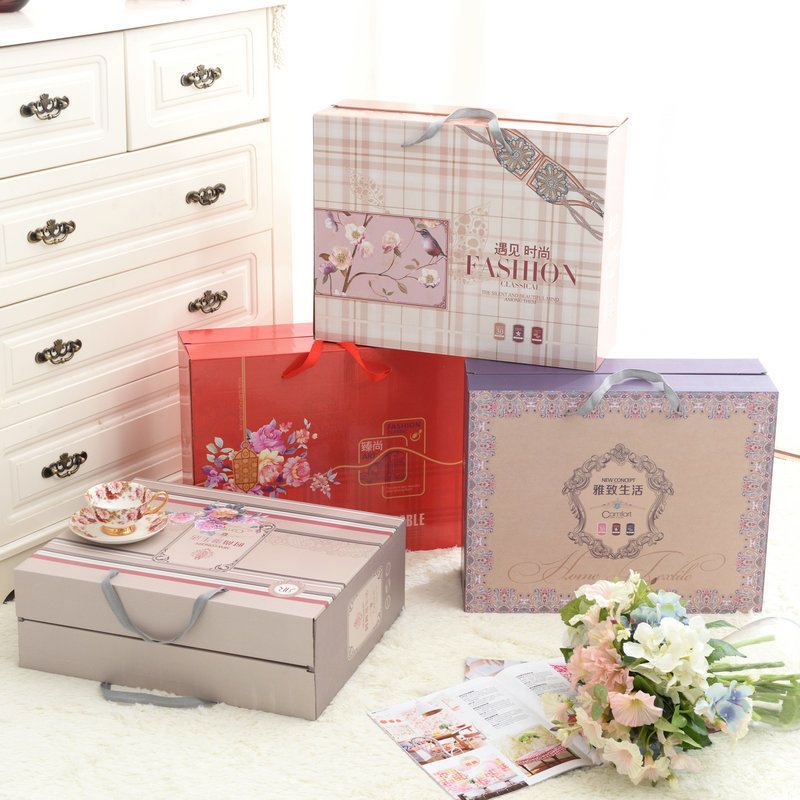 家纺包装盒装蚕丝绒毯冬被礼盒床品防潮防尘夏凉毛毯纸盒现货批发