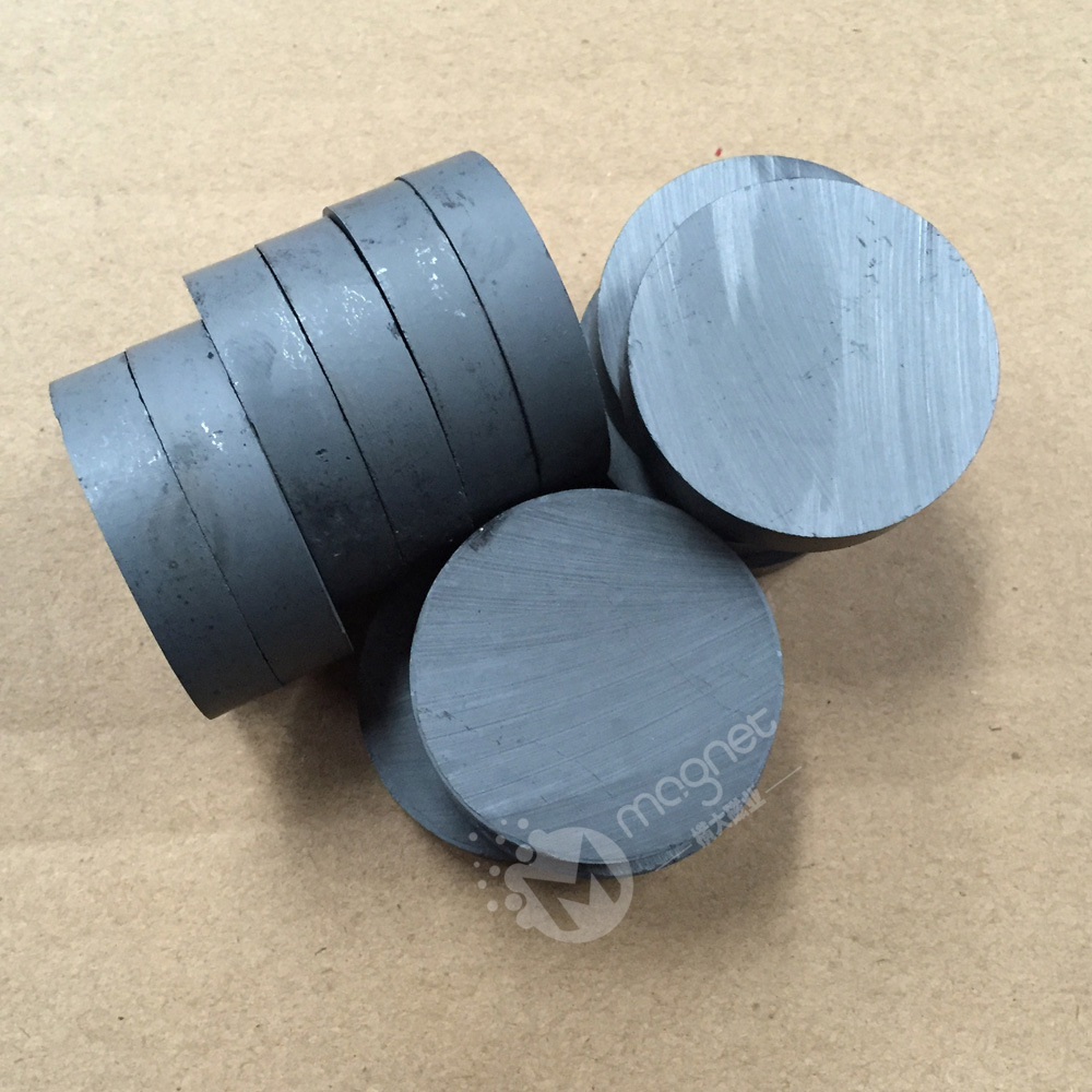 D32*6 品质工厂强力铁氧体黑色耐高温磁钢强力吸铁石強力磁鐵