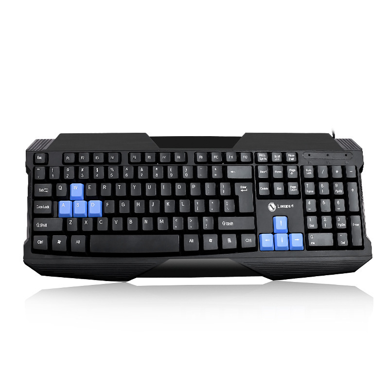 Limei game single keyboard keyboard suit promotion business office notes desktop computer wired USB