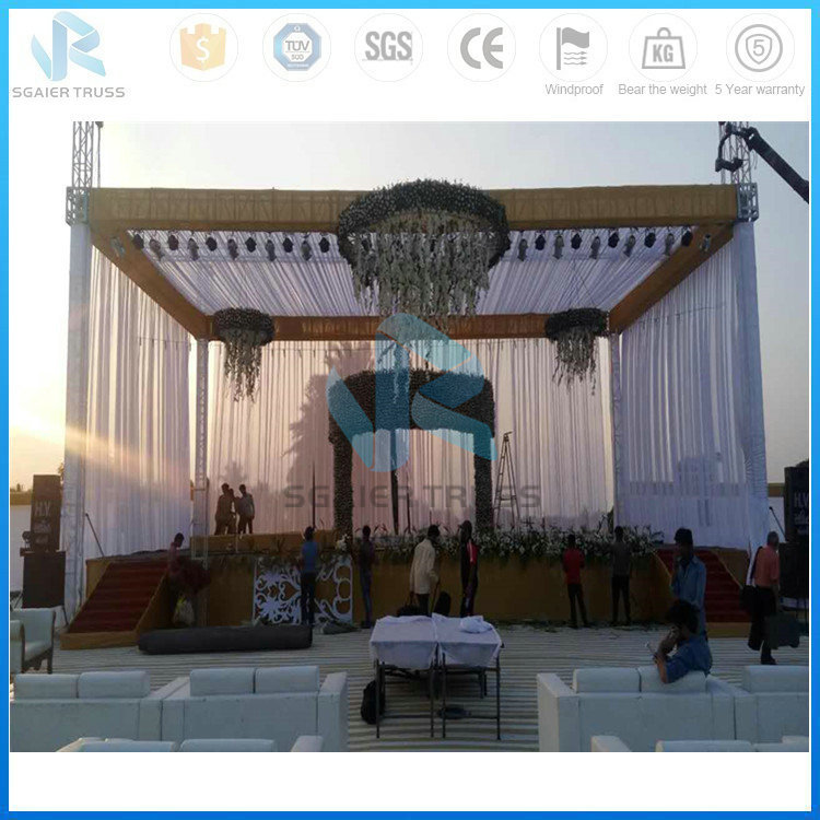 工厂520*760铝合金舞台桁架 广州舞台桁架厂家直销灯光架