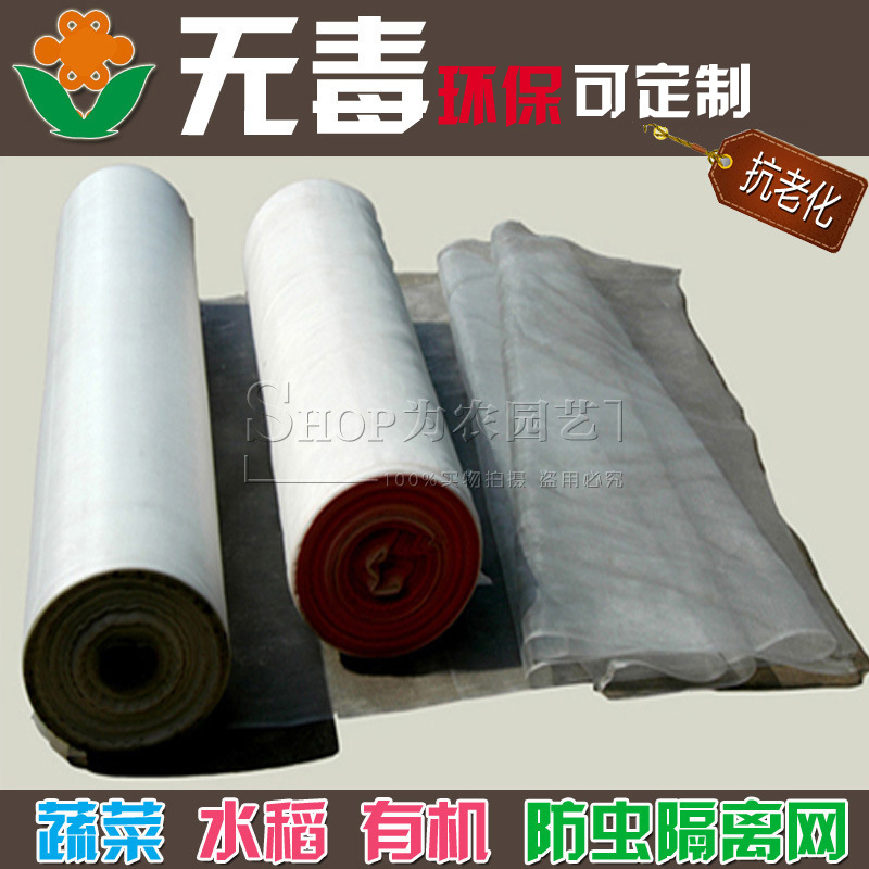 大棚蔬菜防虫 量大更优 60目全新抗老化防虫网 尼龙网 热销