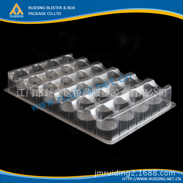 厂家定制pet护手霜吸塑托盘pp护肤品吸塑塑料盒子pcv五金吸塑包装