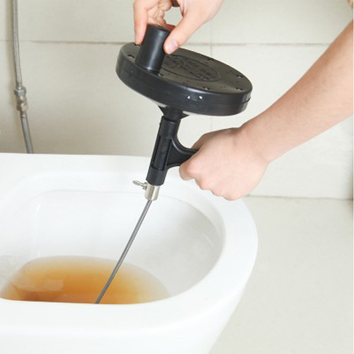 Sewer clearing tool, hand toilet dredge, household pipe cleaning artifact, kitchen toilet clearing blockage