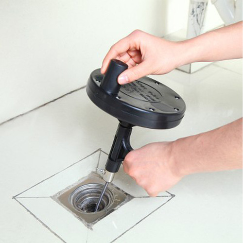 Sewer clearing tool, hand toilet dredge, household pipe cleaning artifact, kitchen toilet clearing blockage