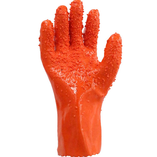 East Asia 807 anti-slip gloves dipped in plastic particles, dipped in rubber leather, non-slip, oil-resistant, acid-alkali-resistant labor protection gloves