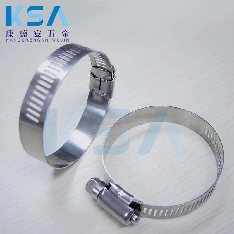 现货供应304不锈钢美式喉箍33-57不锈钢卡箍 喉箍 抱箍