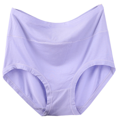 Fat sister extra large size underwear for fat mm 200 pounds high waist bamboo fiber plus fat plus 300 pounds large size modal