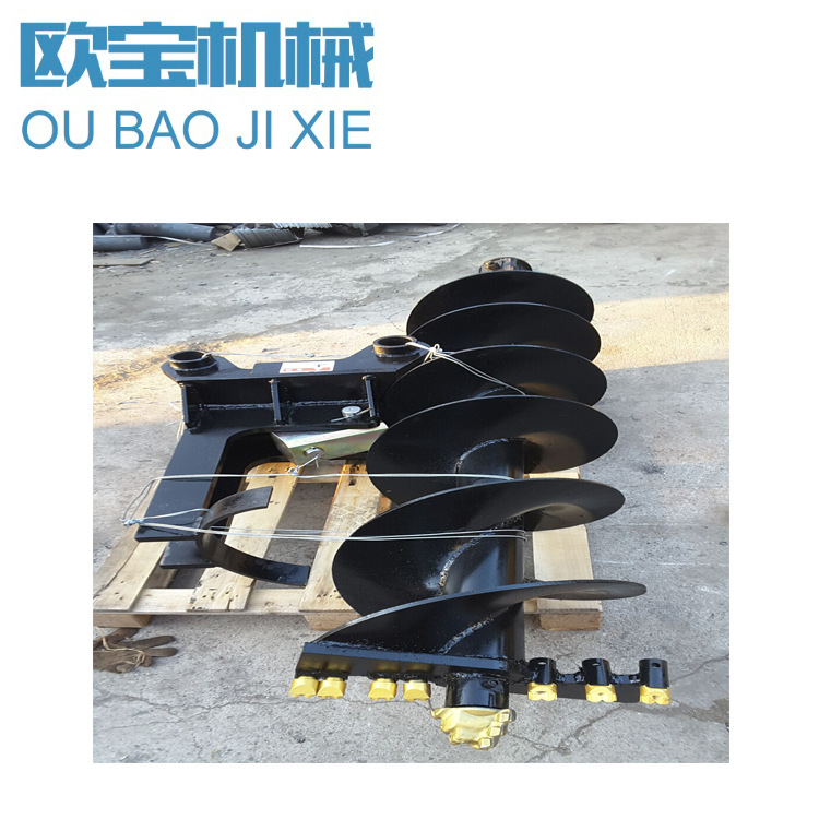 水泥注浆钻杆长螺旋钻杆引孔螺旋打桩钻杆挖改螺旋钻配件