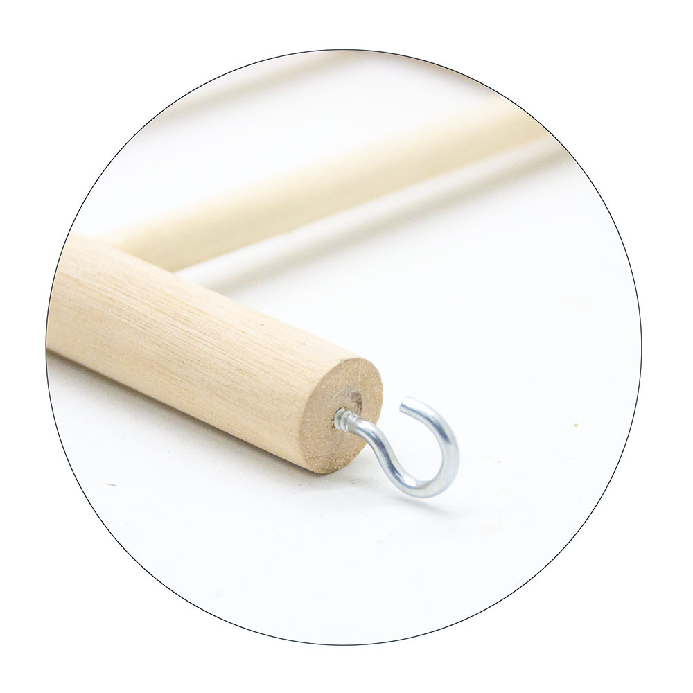 Loro juguete hámster miel bolsa ardilla juguete gran escalera de madera gran escalera