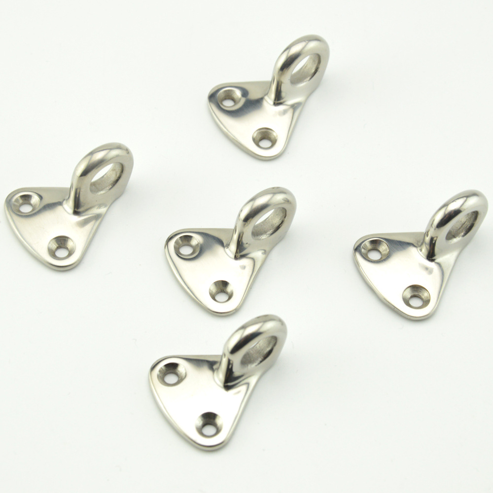 五支装316不锈钢船用衣帽挂圈镜面抛光游艇船用五金配件SSA-CWJ53