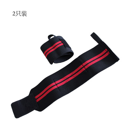 factory Direct Selling 2 motion Wrist band Bodybuilding protective clothing Weightlifting elastic Help with knitting Wristband Bandage wholesale