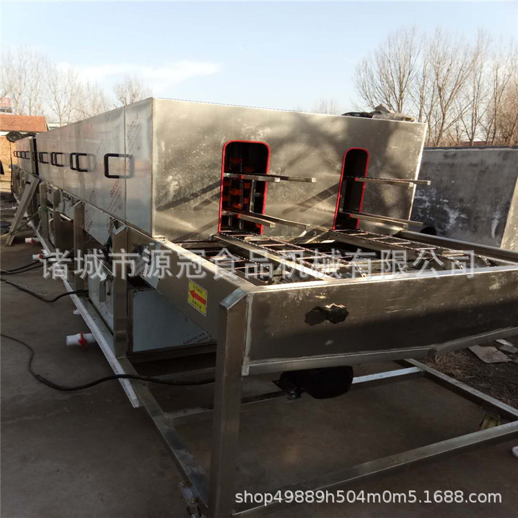 全自动高压喷淋洗筐机隧道式食品周转箱洗箱机塑料筐托盘清洗机