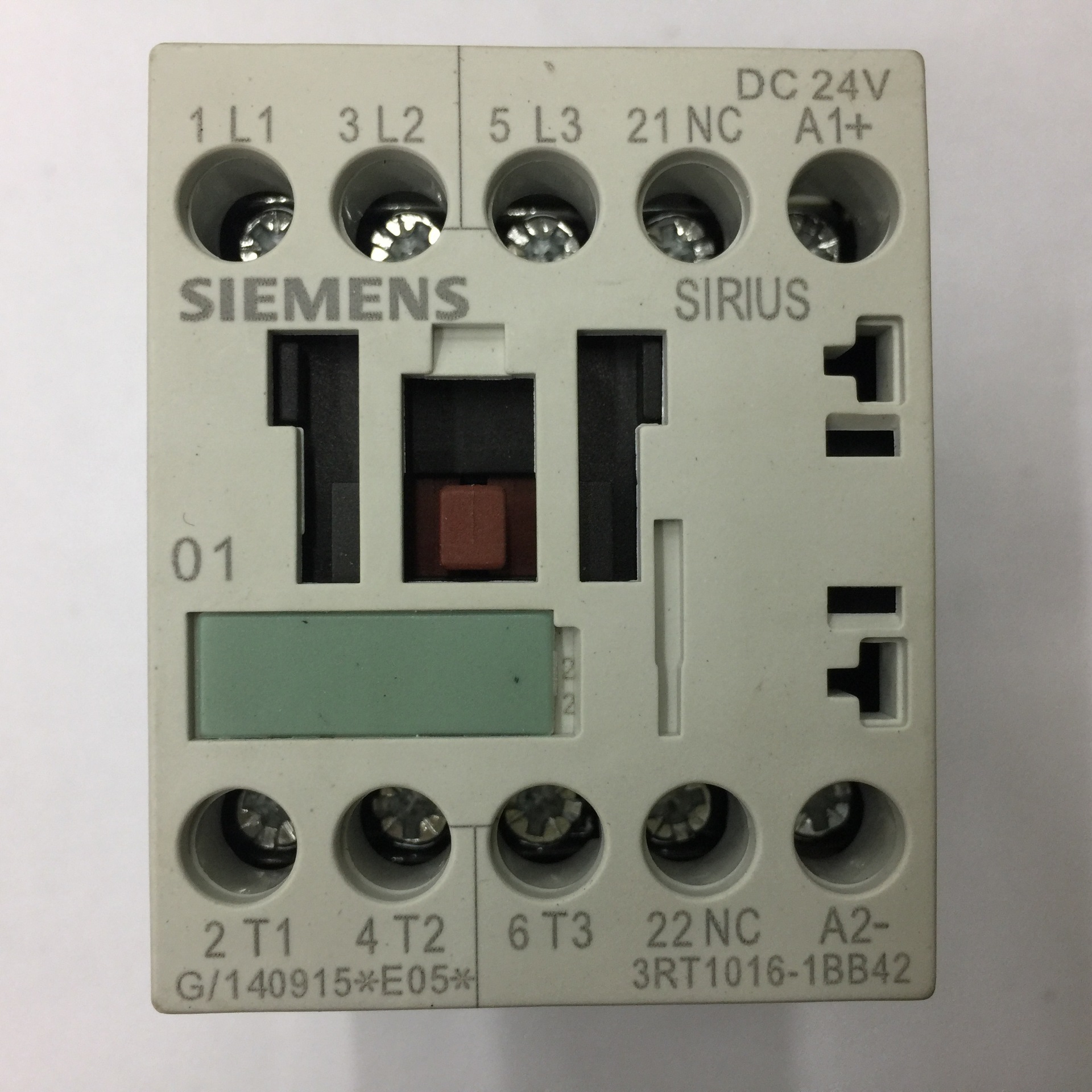 原装正品3RT1016-1BB42 DC24V西门子三级直流接触器