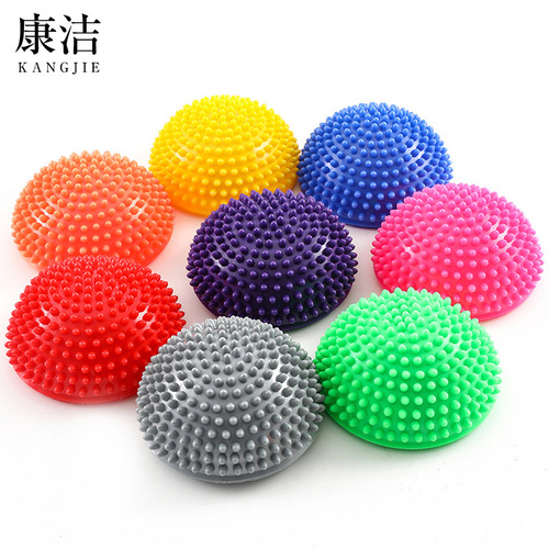 Durian Ball Early Education Sensory Balance Training Yoga Fitness Muscle Relaxation Semi-circular Foot Massage Ball Pineapple Ball