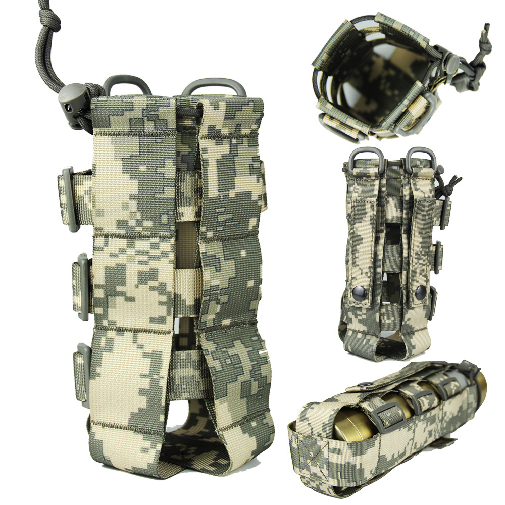 Tactical tornado tetera cubierta multi-funcional molle hervidor bolsa agua taza cubierta al aire libre montañismo accesorio bolsa