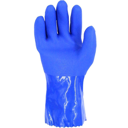 East Asia 806 plastic-impregnated gloves rubber thickened non-slip oil-resistant waterproof acid and alkali chemical industrial protective labor protection gloves