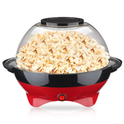 Red Small Round Electric Home Children Popcorn Maker with Oil and Sugar Addition RH906