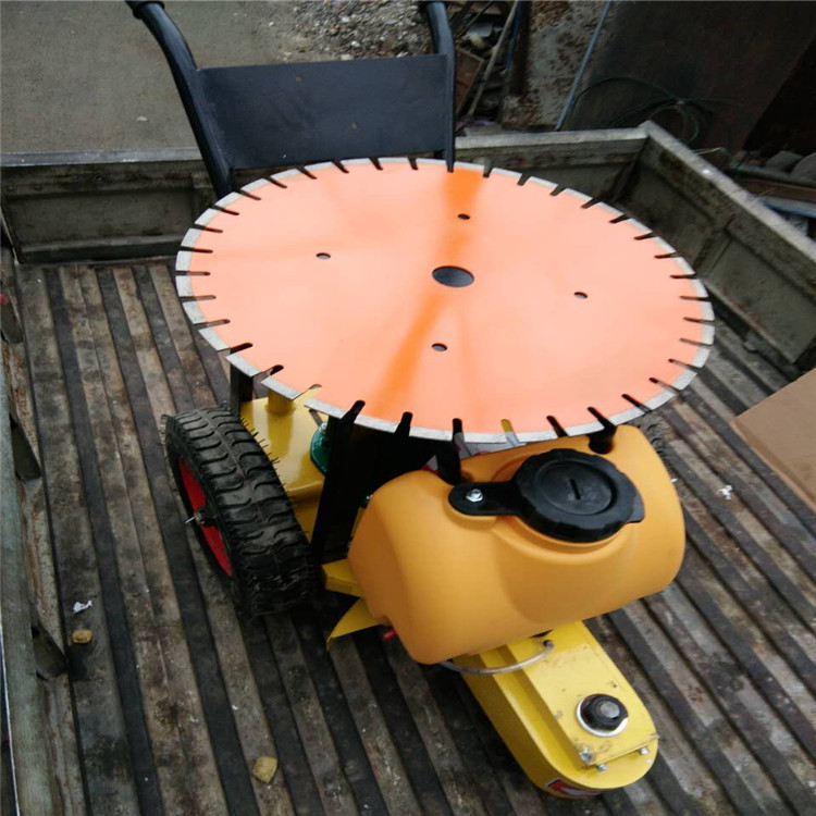 桥柱子用切桩机 手推式水泥柱截桩机 电动卡箍切桩机柱切电动截桩