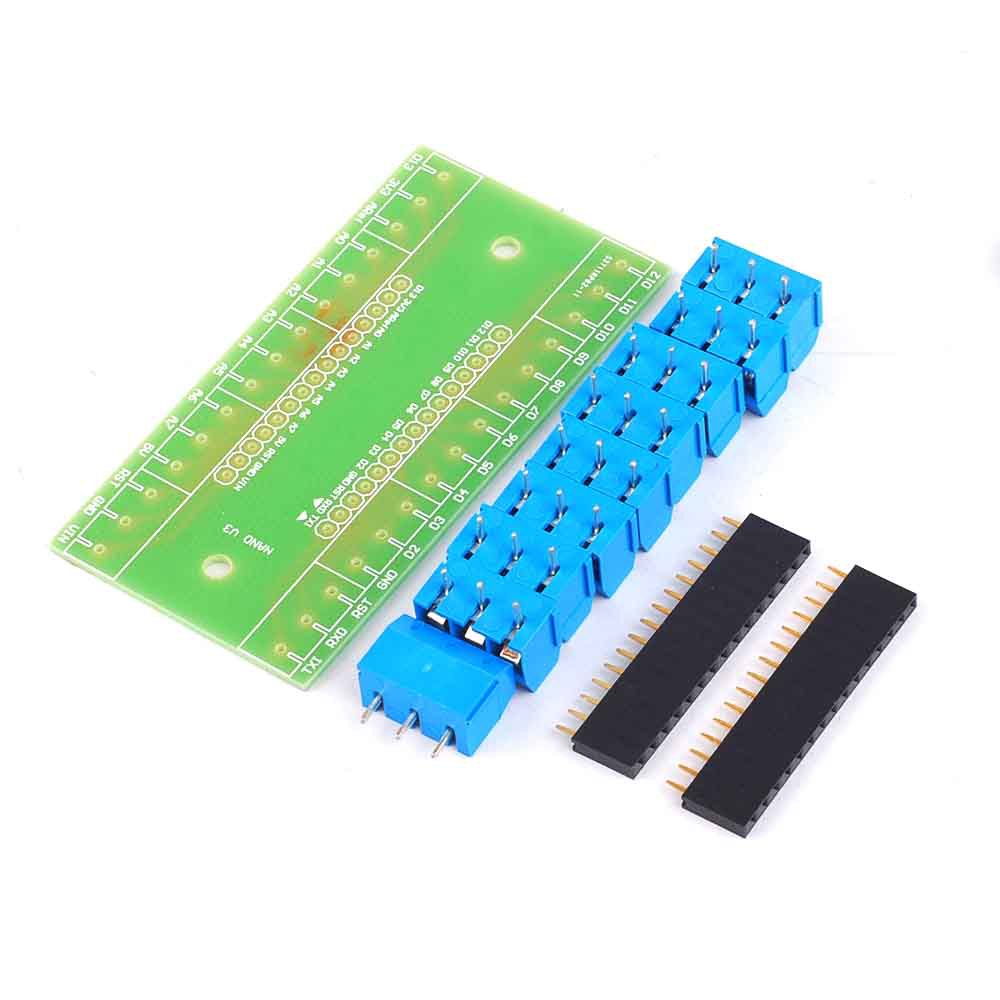 Nano V3 转接板 适配器 绿板 套件 扩展板